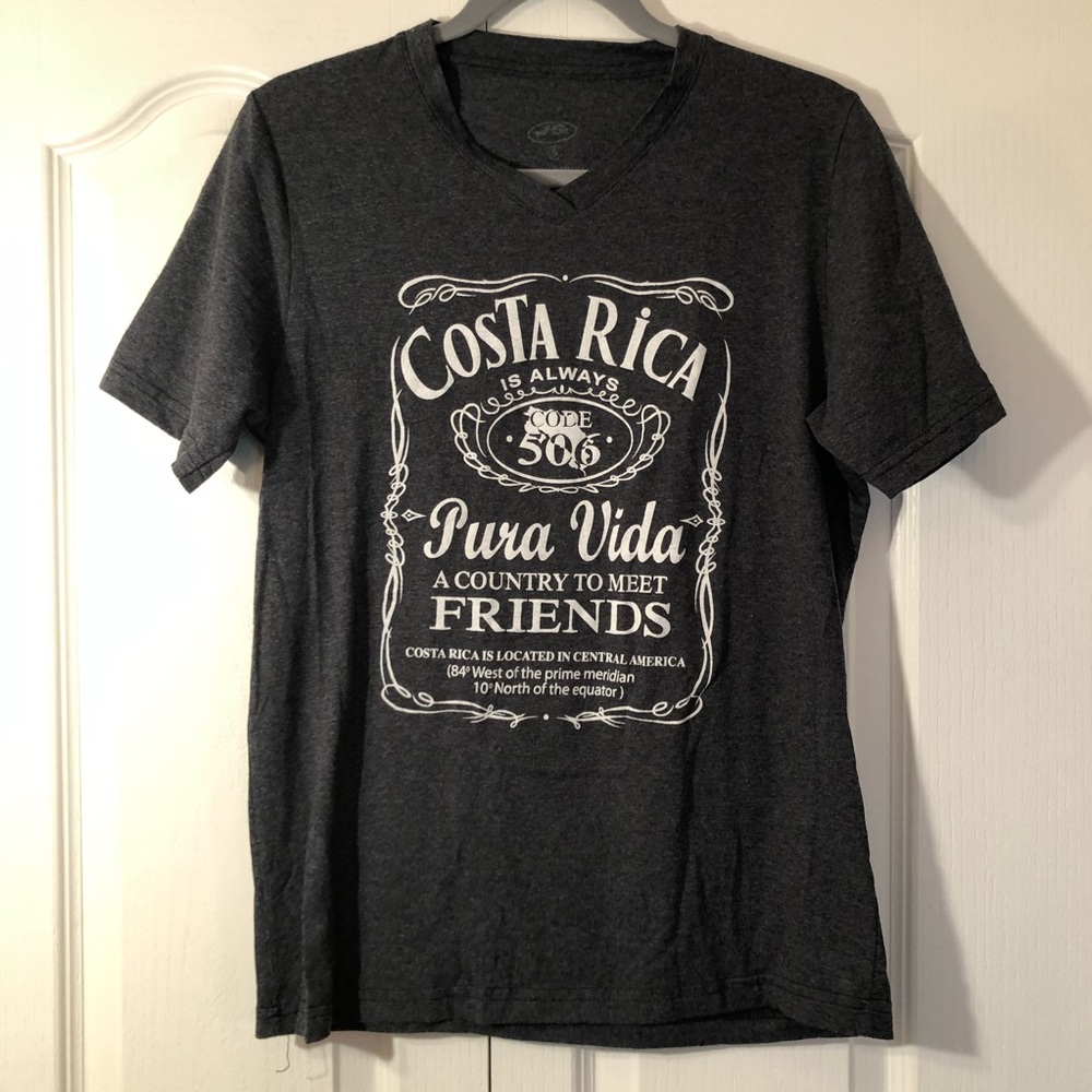 Costa Rica Jack Daniels Inspired Shirt